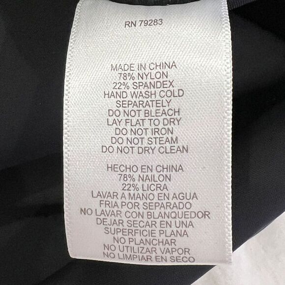 Alex Evenings V-Neck Ruched Rhinestone Ruffle Formal Gown Black Long Size 2 NEW - Picture 13 of 16